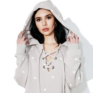 WILDFOX - Football Star HOODIE - Size S